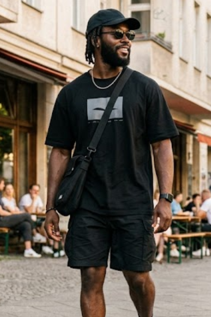 All-Black Summer Streetwear