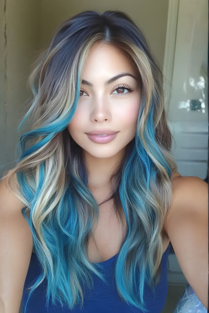 Blueberry And Creamy Caramel Tips