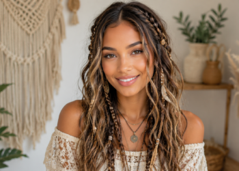 Bohemian Hairstyle For Women