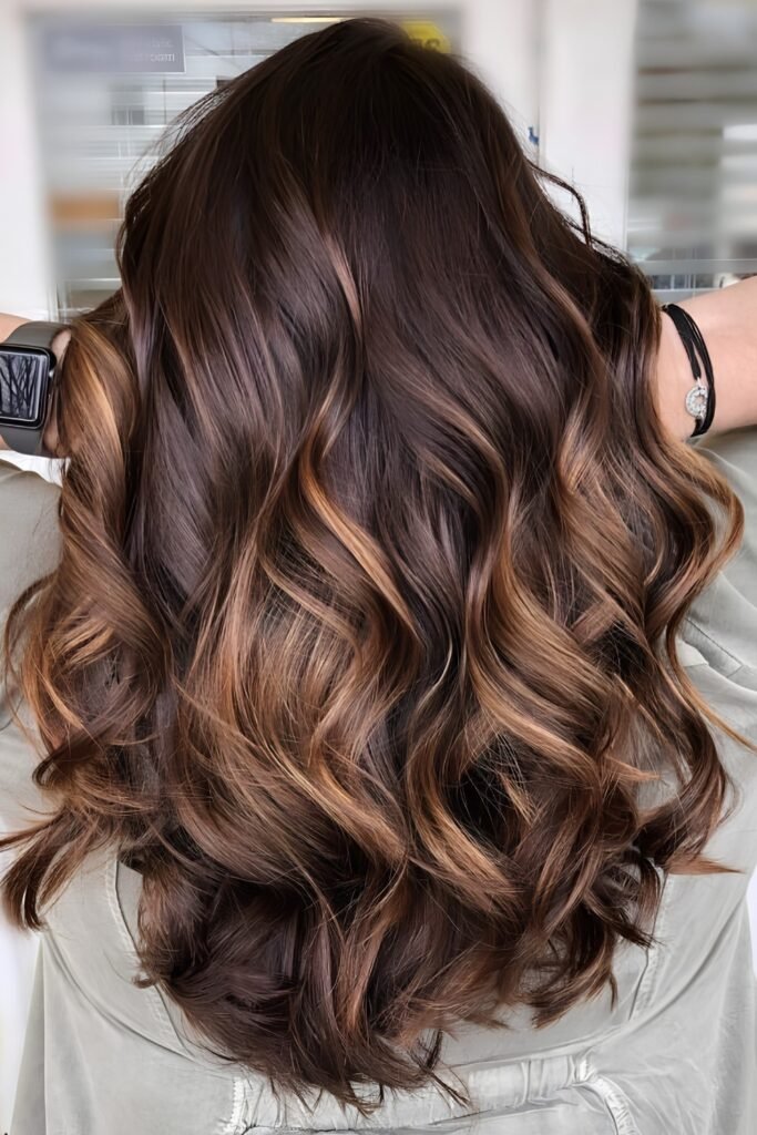 Chocolate Swirl Brunette Air Touch