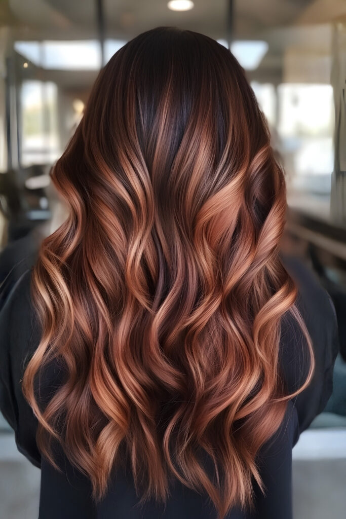 Copper Ombre hair
