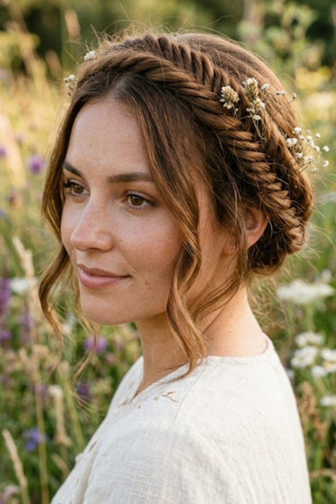 Fishtail Crown Braid