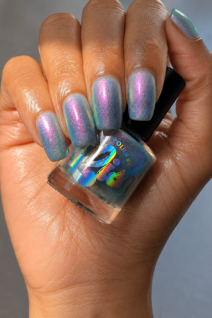 Fusion polish iridescent nails