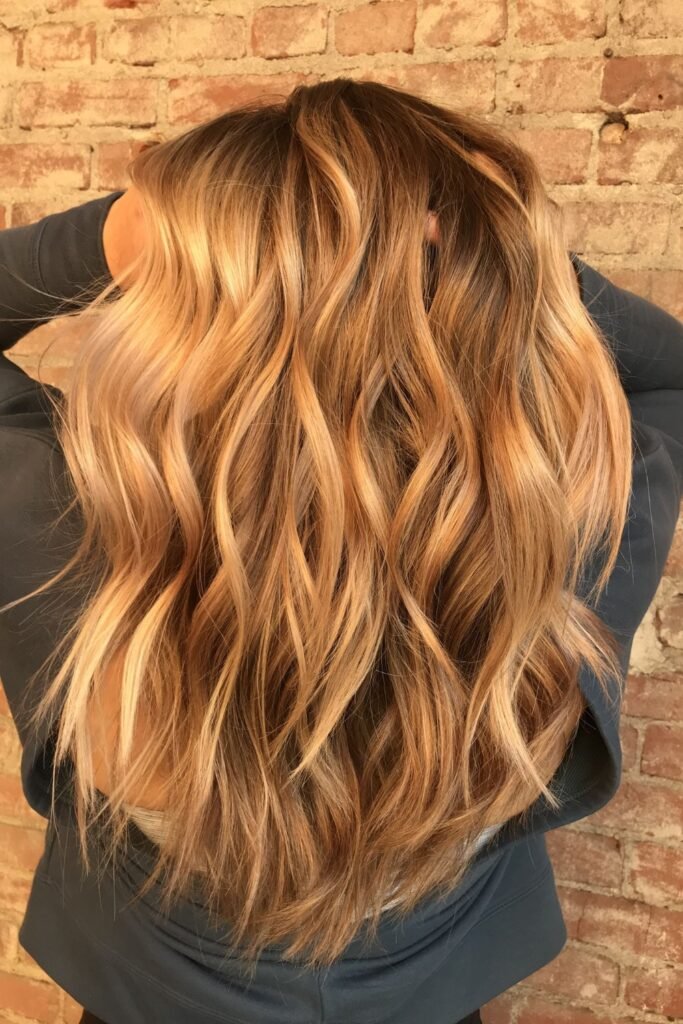 Honey Blonde Air Touch