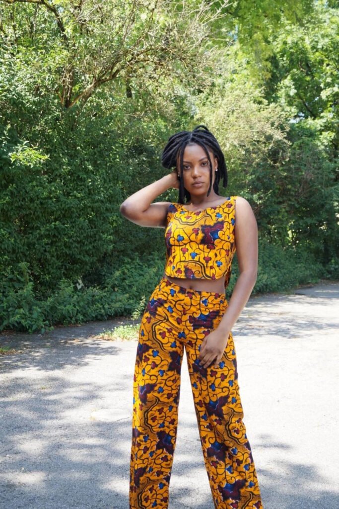 Kente Print Co-Ord Set