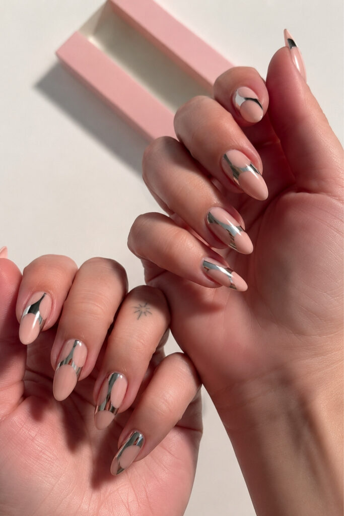 Press-on nails: Lost Angels Take Notes