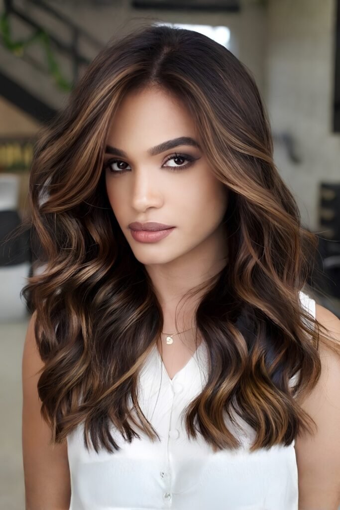 Praline Brown for Warm Undertones