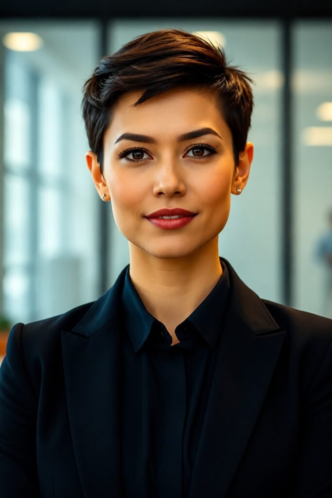 Precision Pixie Cut