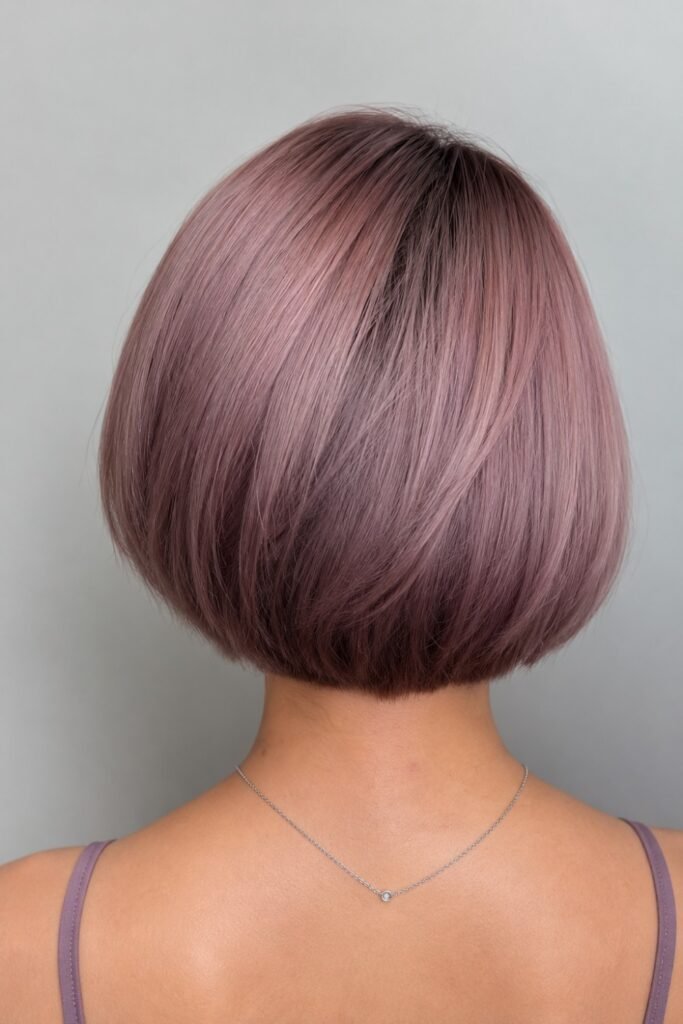 Rose Brunette Bob