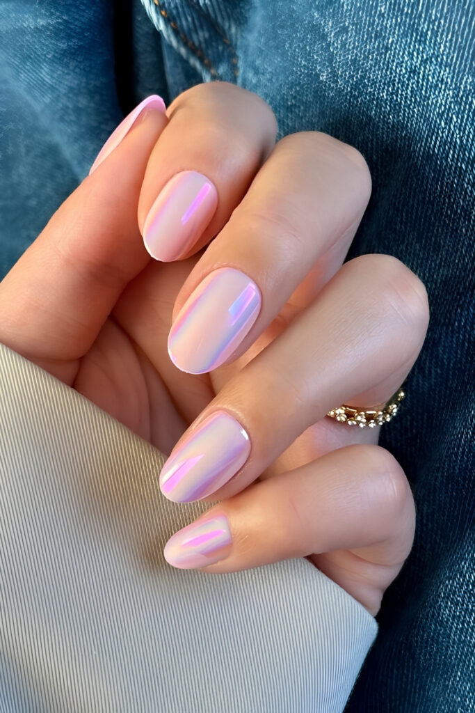 Press-on nails: Static Nails Sparkle Wave