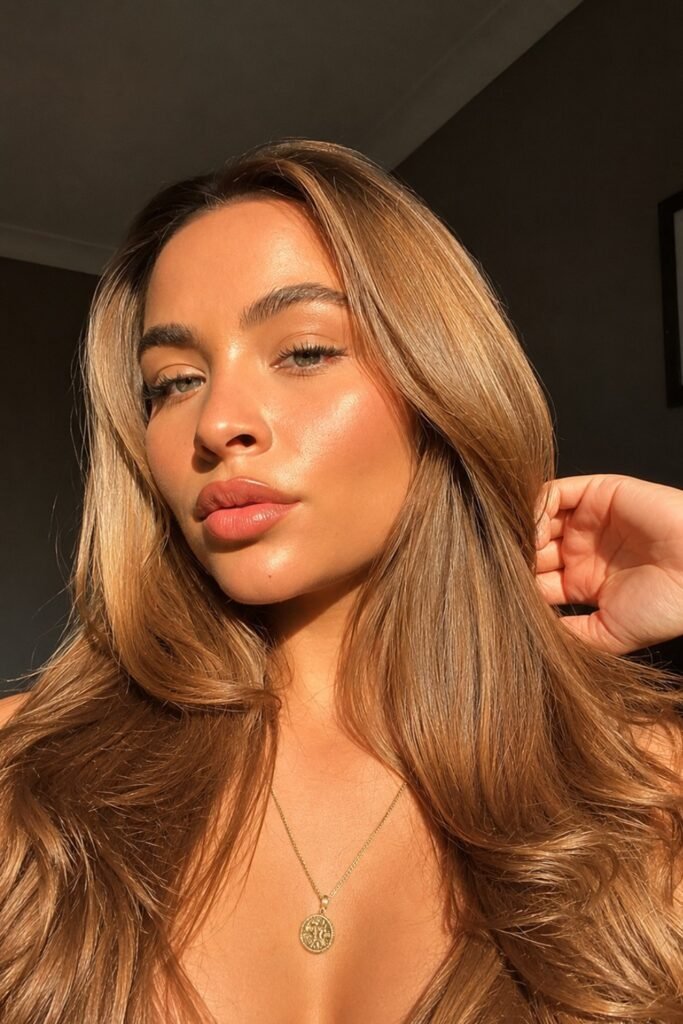 Sunlit Beige Brunette