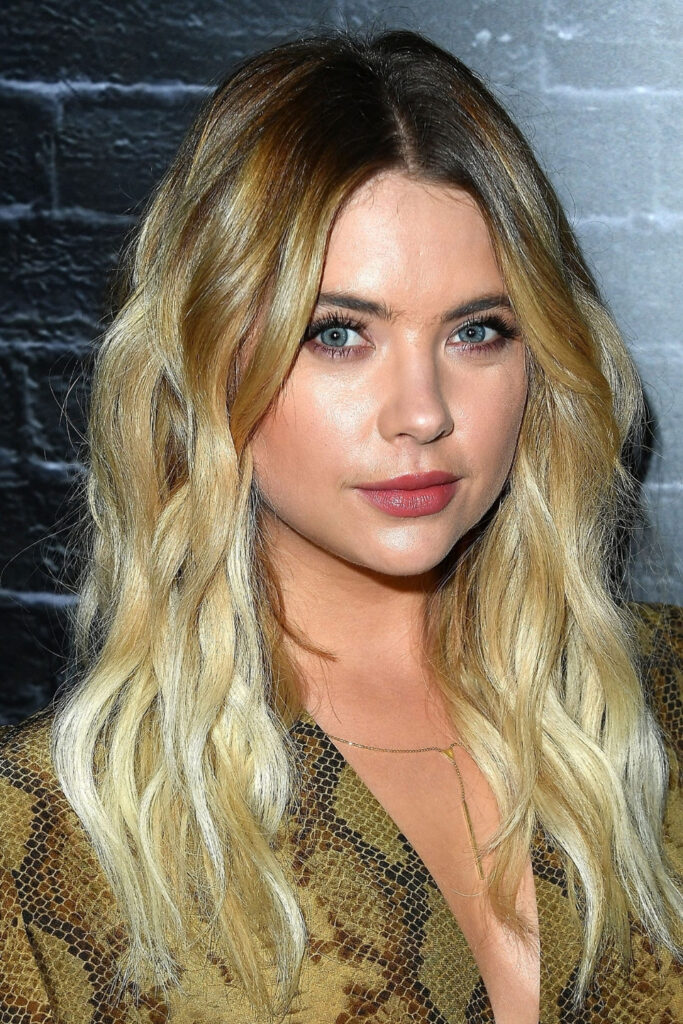 Tousled Toasted Blonde Ombre hair