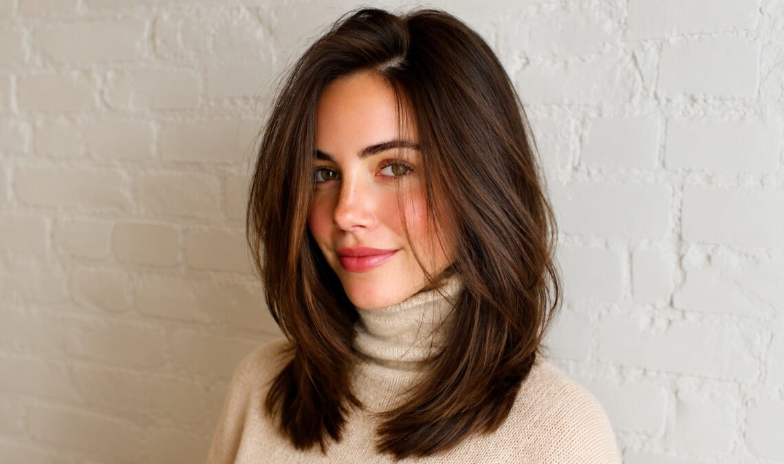 Butterfly Haircuts with Side Part for Women