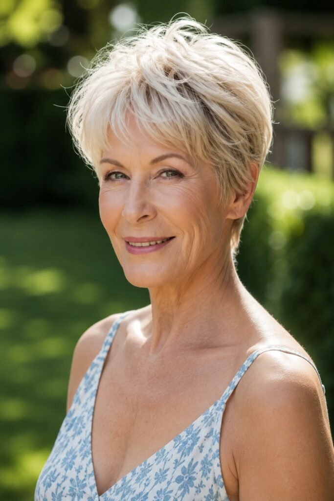 Classic Rounded Layered Pixie