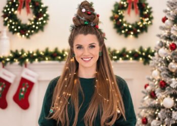 Crazy Christmas Hairstyles for Women
