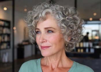 Curly Bob Styles for Older Women