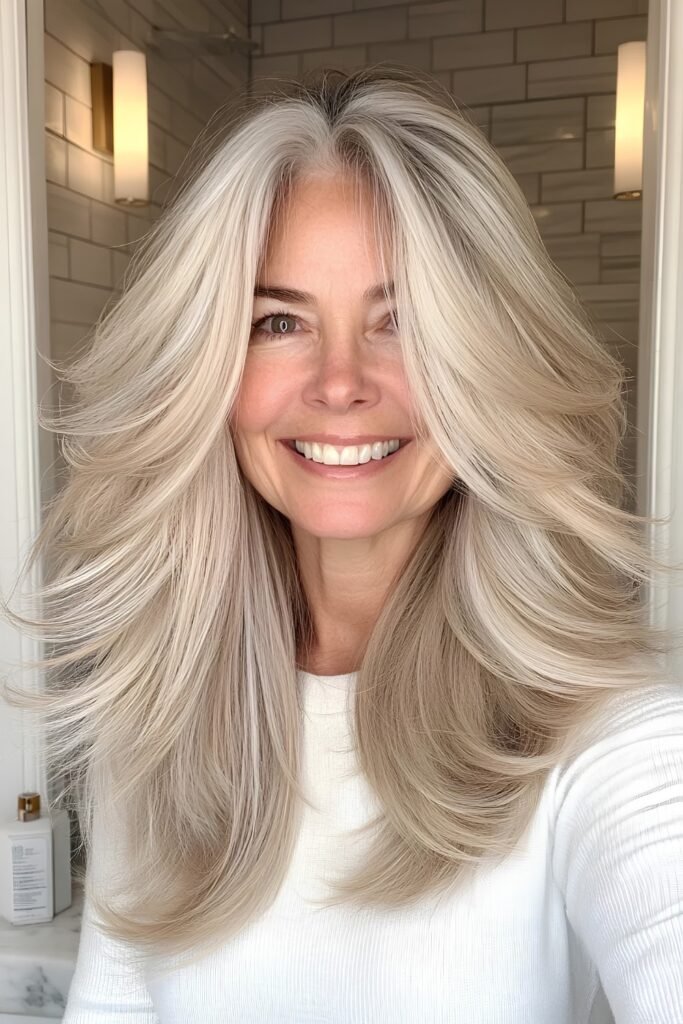 Dishwater Blonde Blowout for Fair Complexions