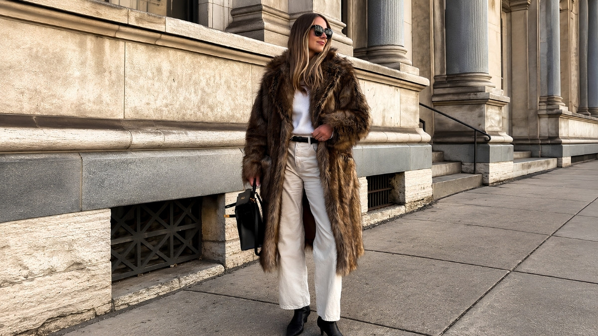 Faux Fur Jacket Styling Ideas for Women