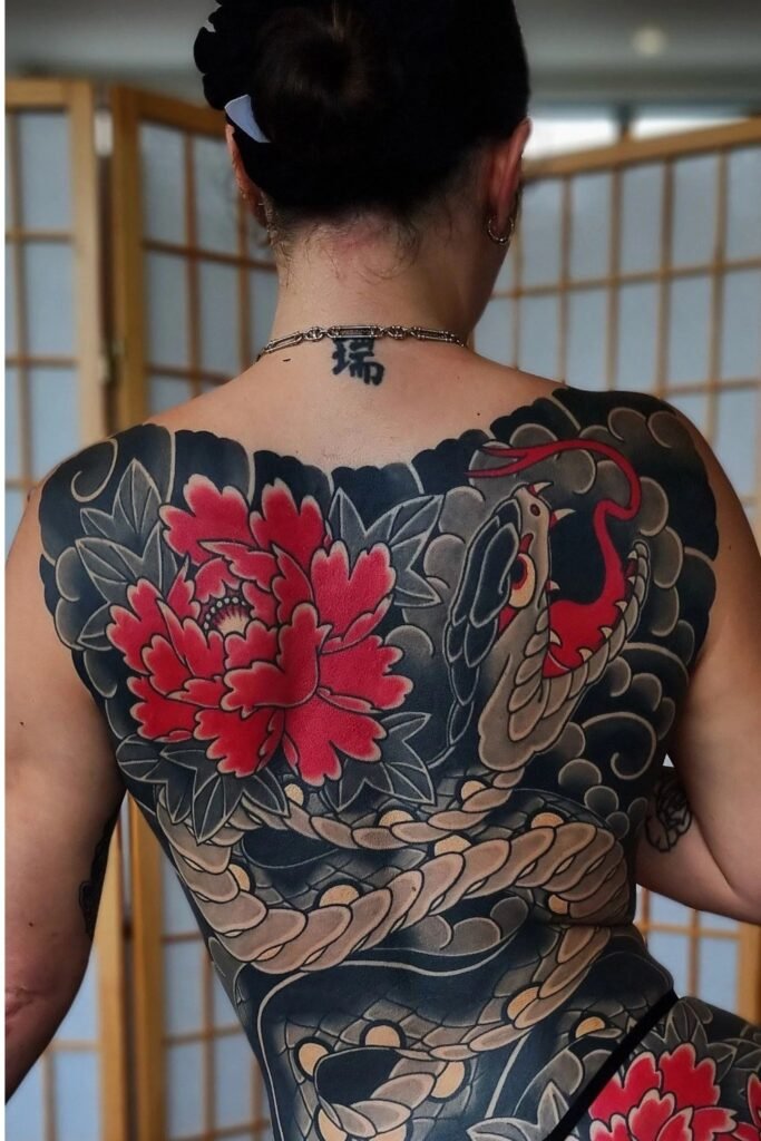 Full Japanese Back Piece