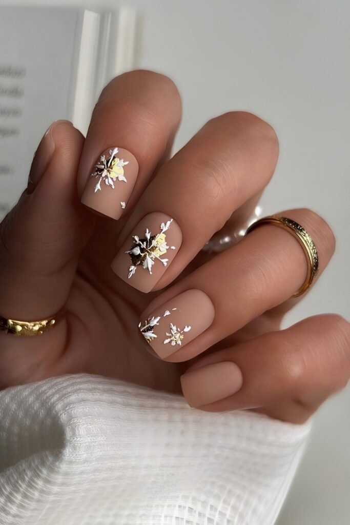 Gold Leaf Squoval
