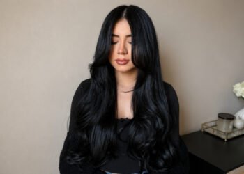 Gorgeous Face Framing Layers on Black Hair