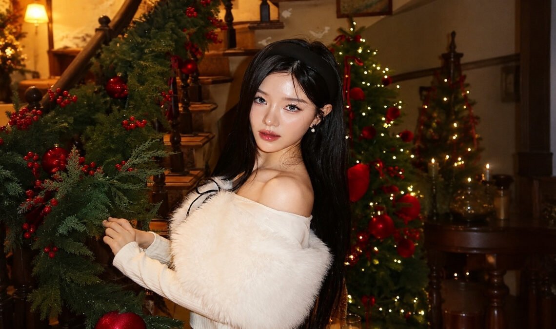 Korean Celebrity Christmas Hairstyles