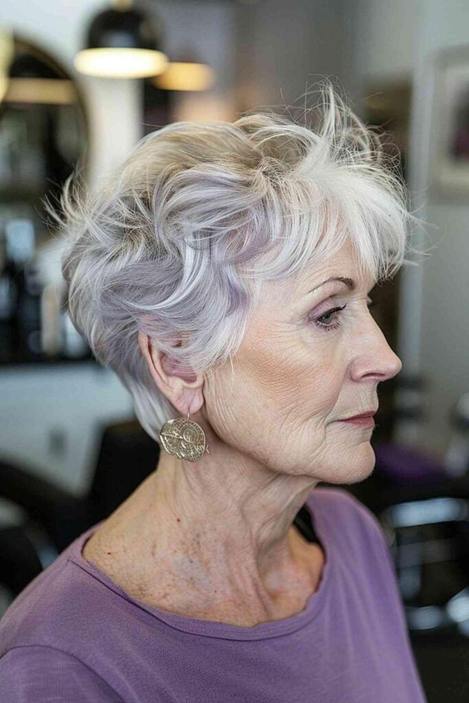Layered Pixie Blowout