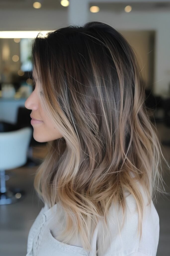 Long Ghost Layers with Subtle Balayage