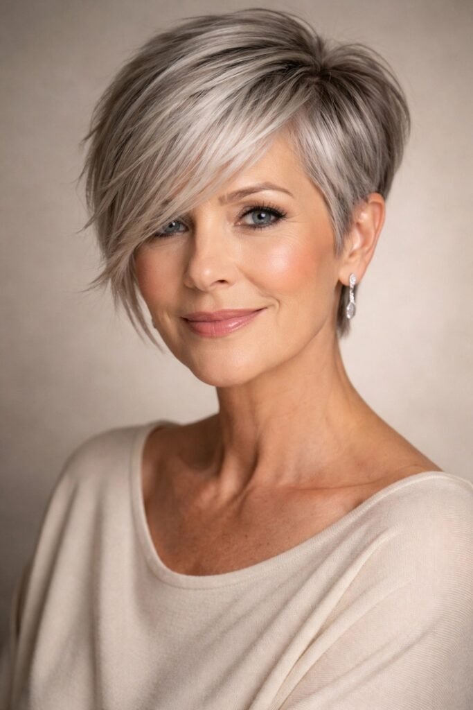 Pixie With Longer Front Layers