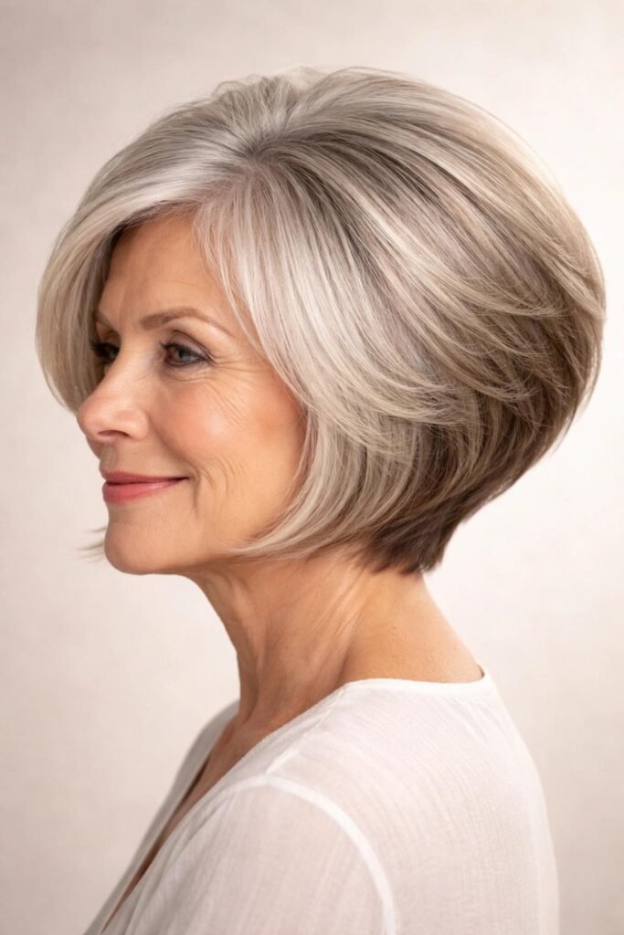 Rounded Bob Blowout