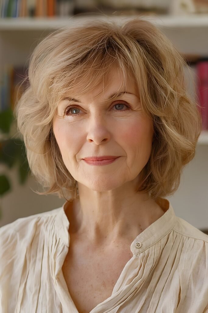 Rounded Shag Bob