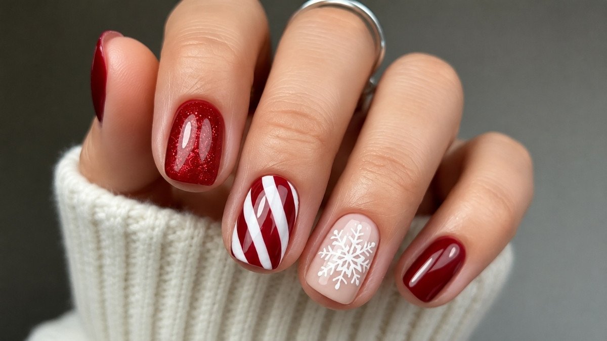 Short Christmas Nail Ideas