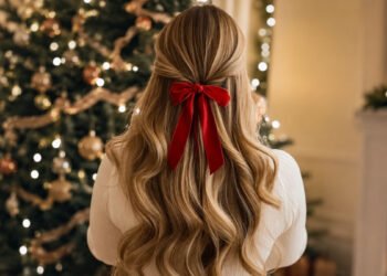 Simple and Elegant Christmas Hairstyles for Women