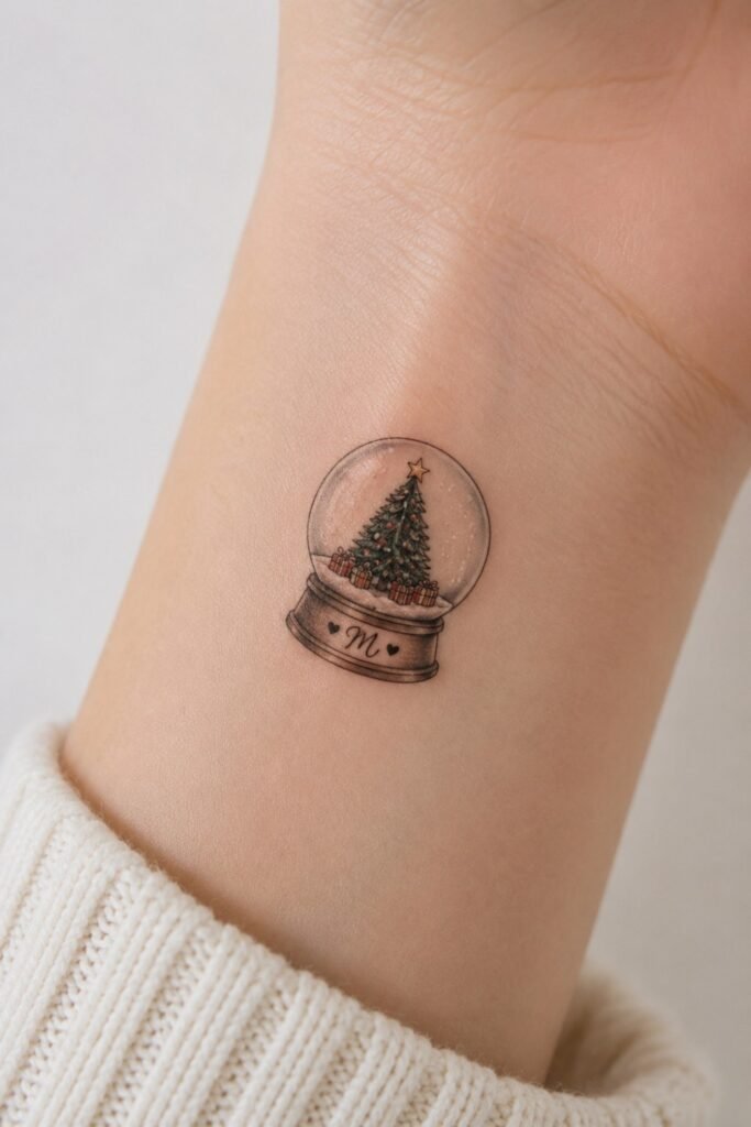Snow Globe with Personal Detail
