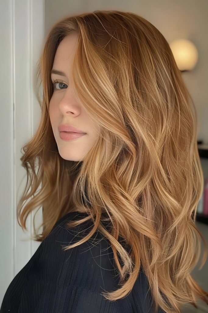 Strawberry Blonde Tiger Eye Variation