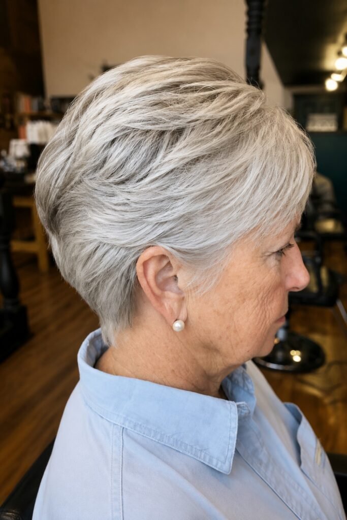 Swept-Back Short Blowout