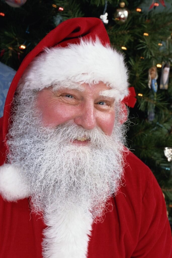 The Classic Santa Claus Full White Beard