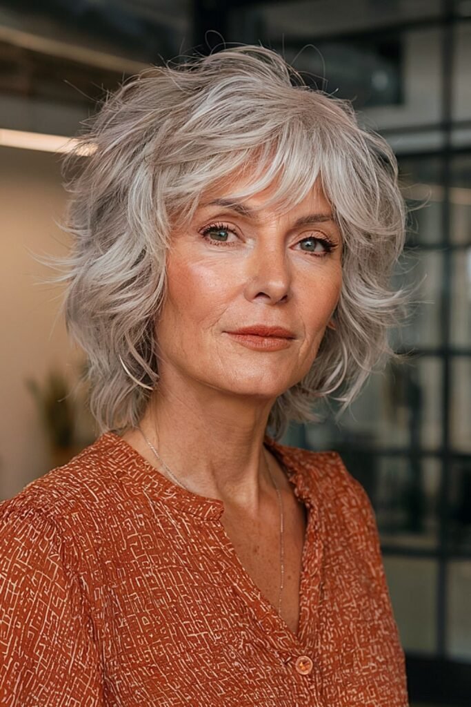 Wolf Cut Softened for Mature Women