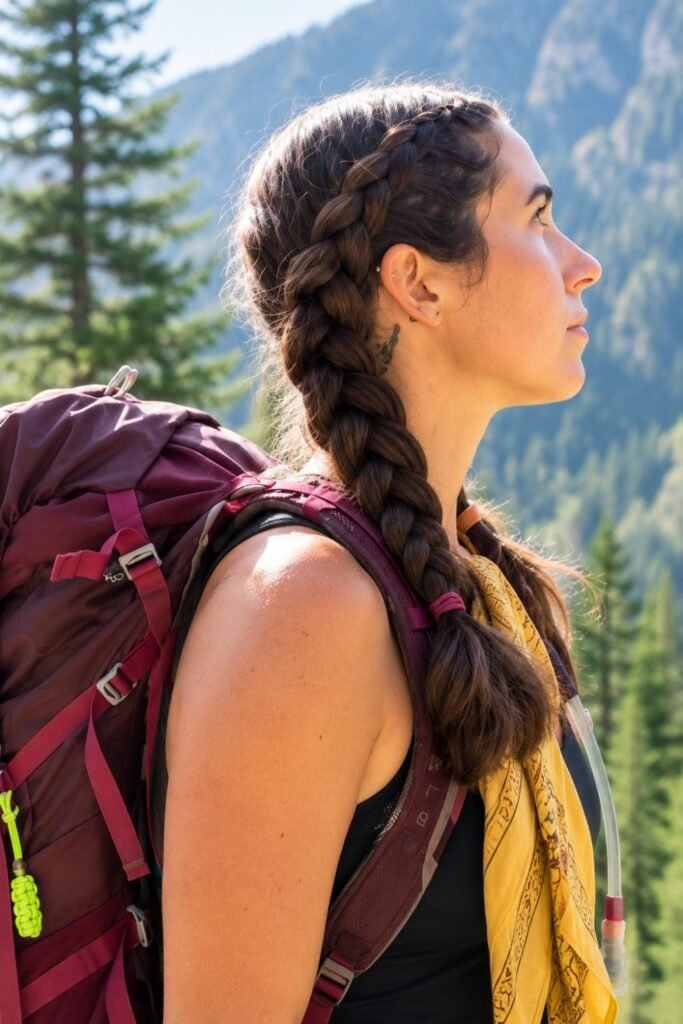 Braid Inside a Buff