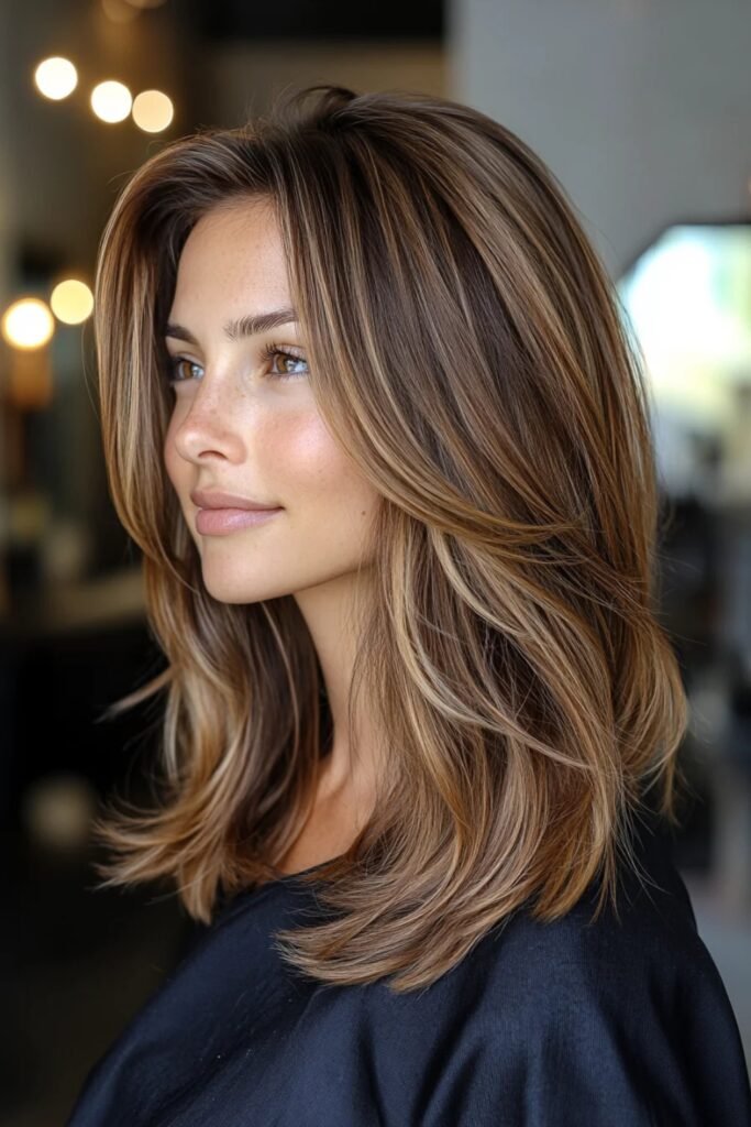 Butterfly Cut With Waves