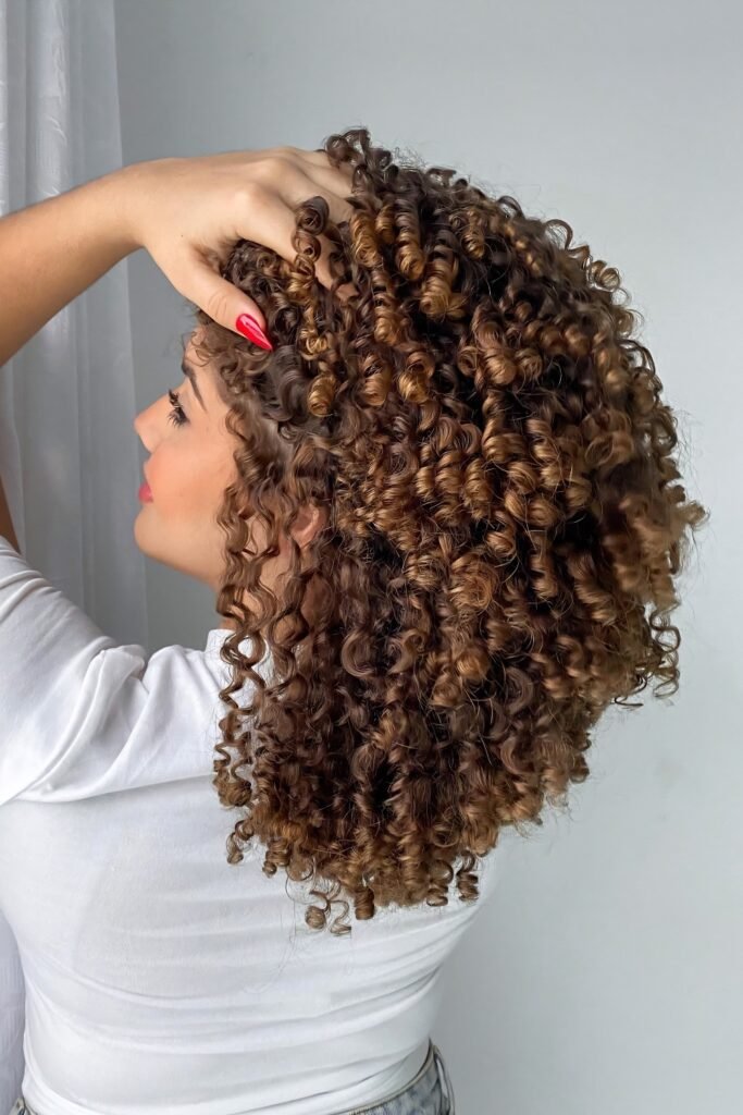 Butterfly Cut on Curly Hair