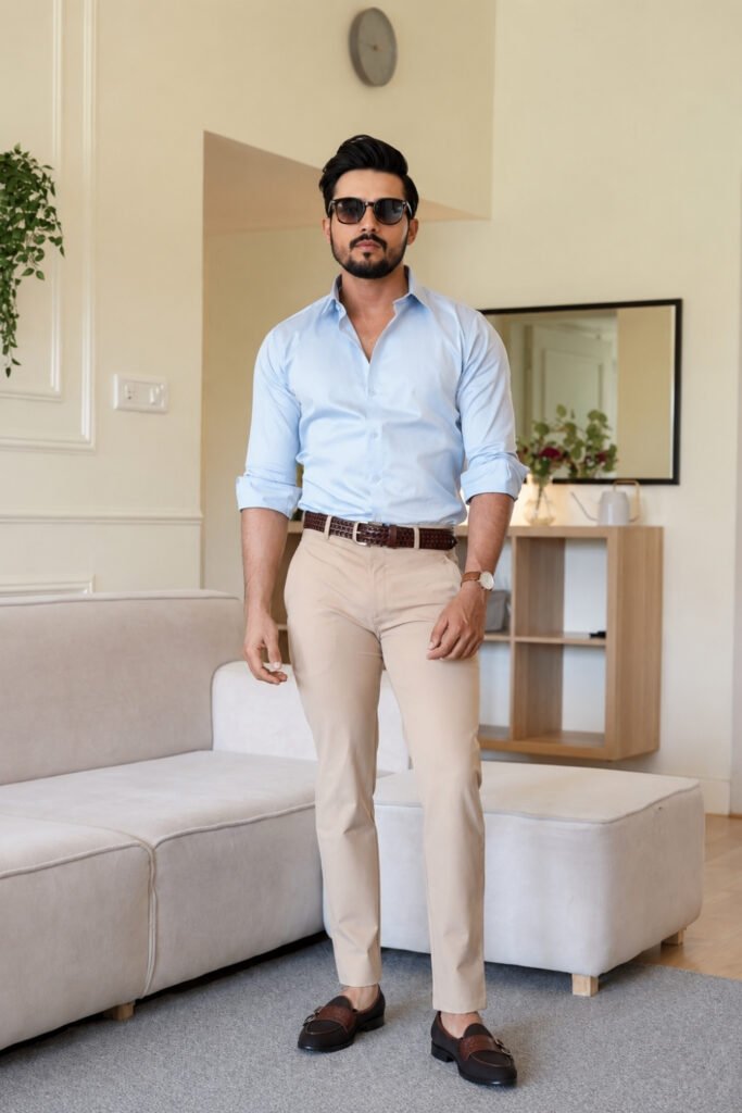Button-Down, Chinos, Loafers
