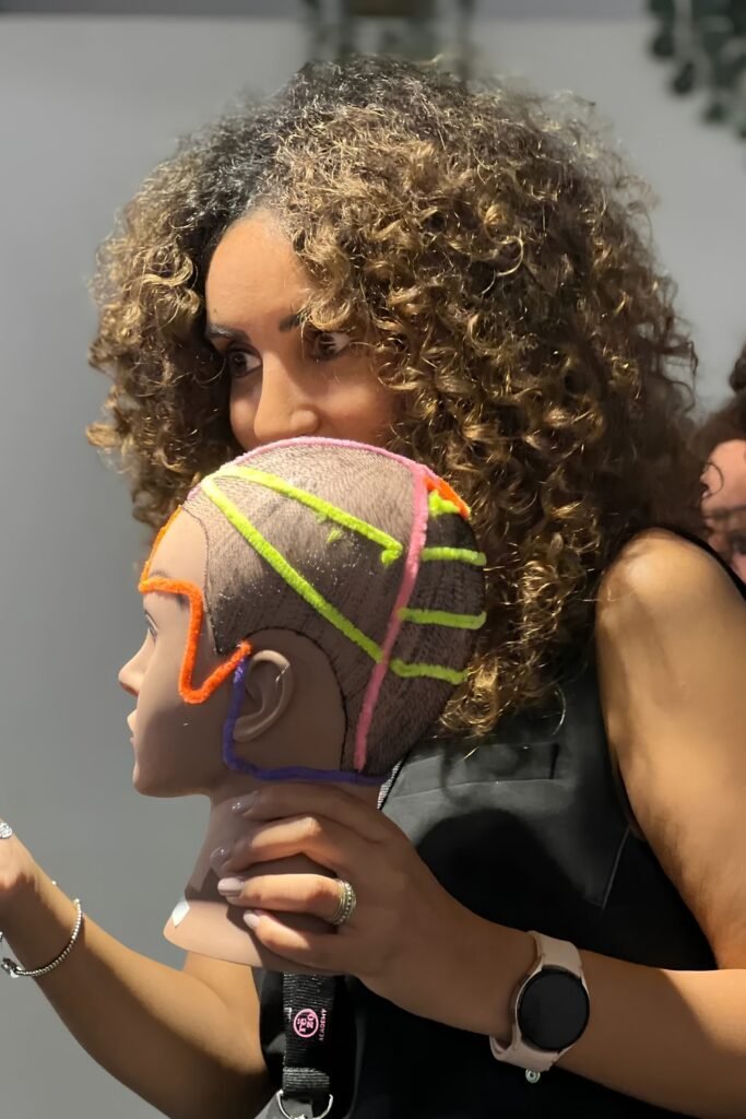 Diffused Curls With Volume