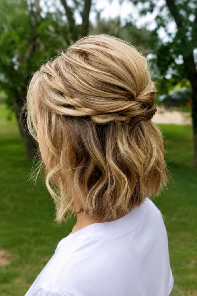 Half-Up Twist