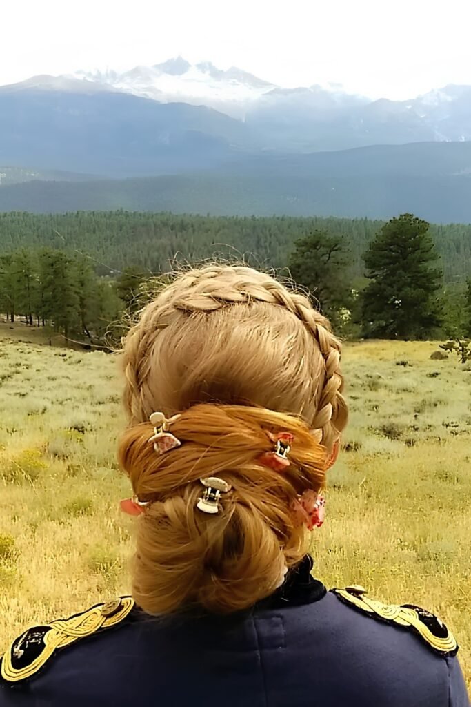 Loose Braided Bun