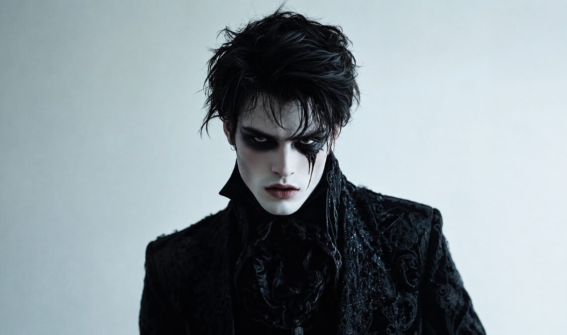 Male Goth Makeup Ideas