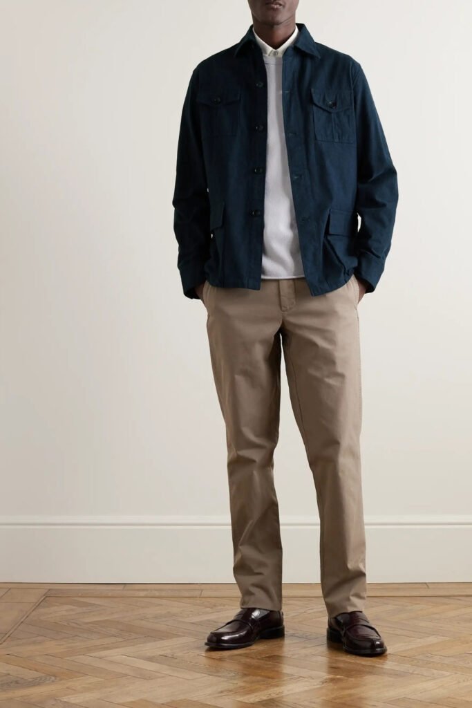 Overshirt and Chinos