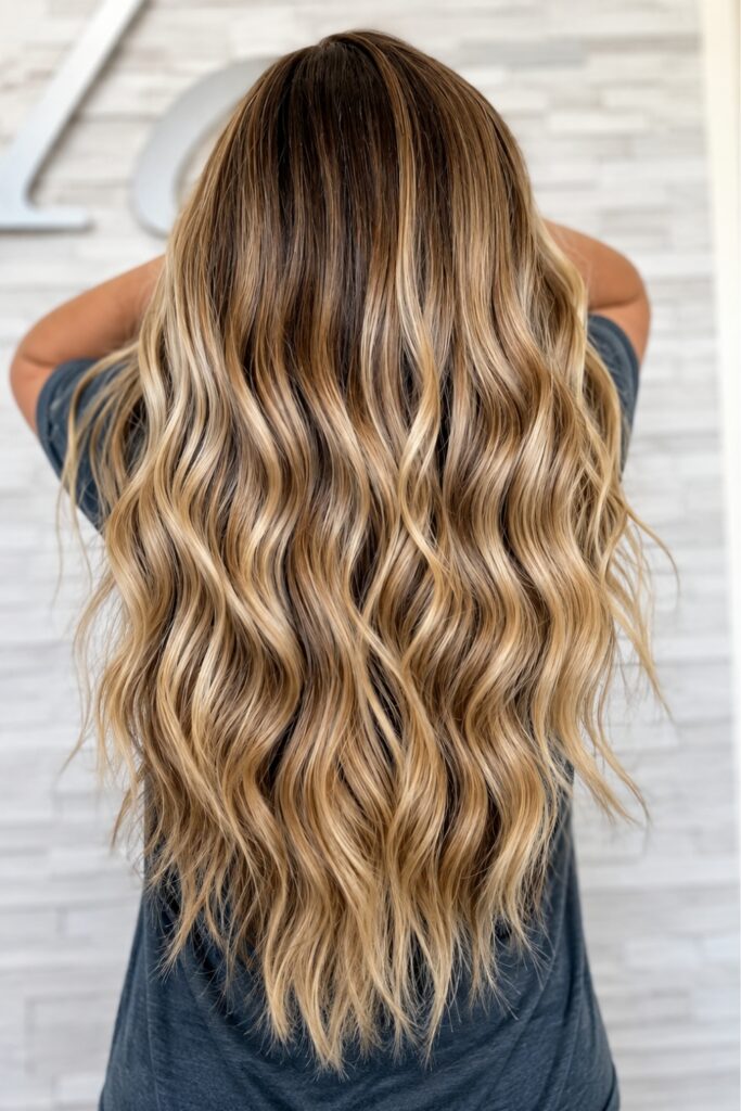 Reverse balayage