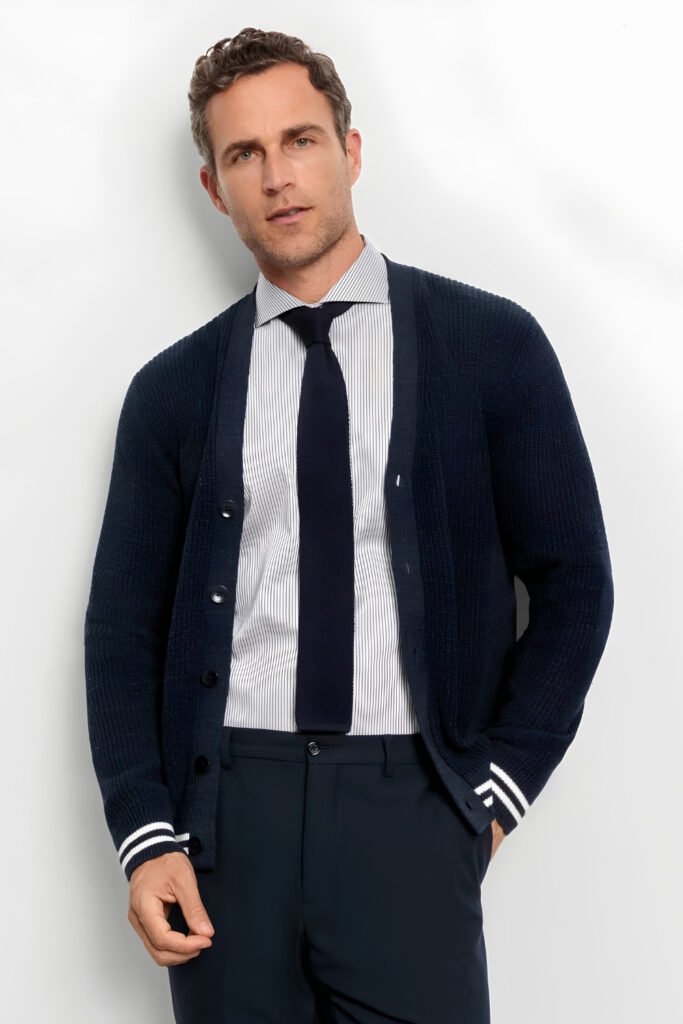 Shirt and Tie, No Jacket