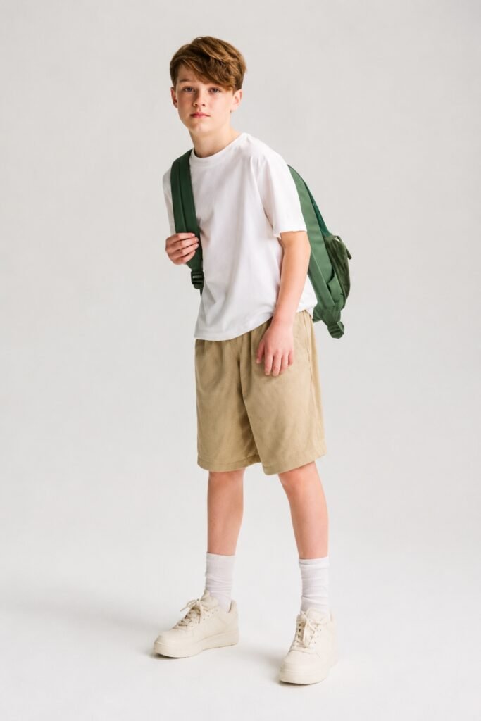 Shorts and a T-Shirt for Warm Terms